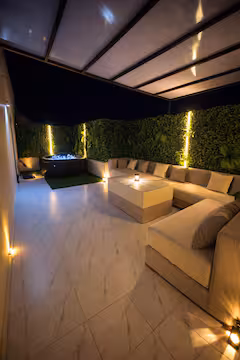 Jacuzzi de nuit