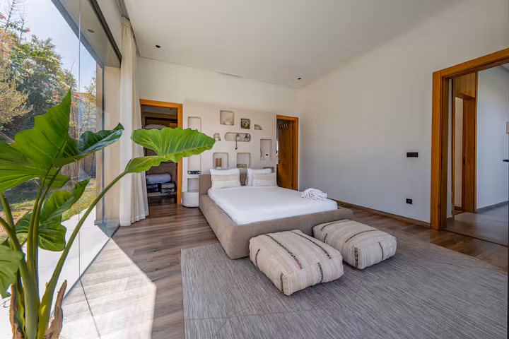 Suite vue piscine