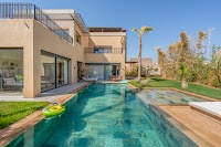 Vue extérieure piscine