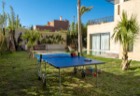 Vue extérieure table de ping pong