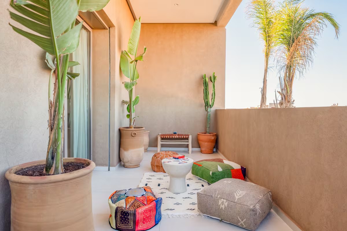 Balcon chambre