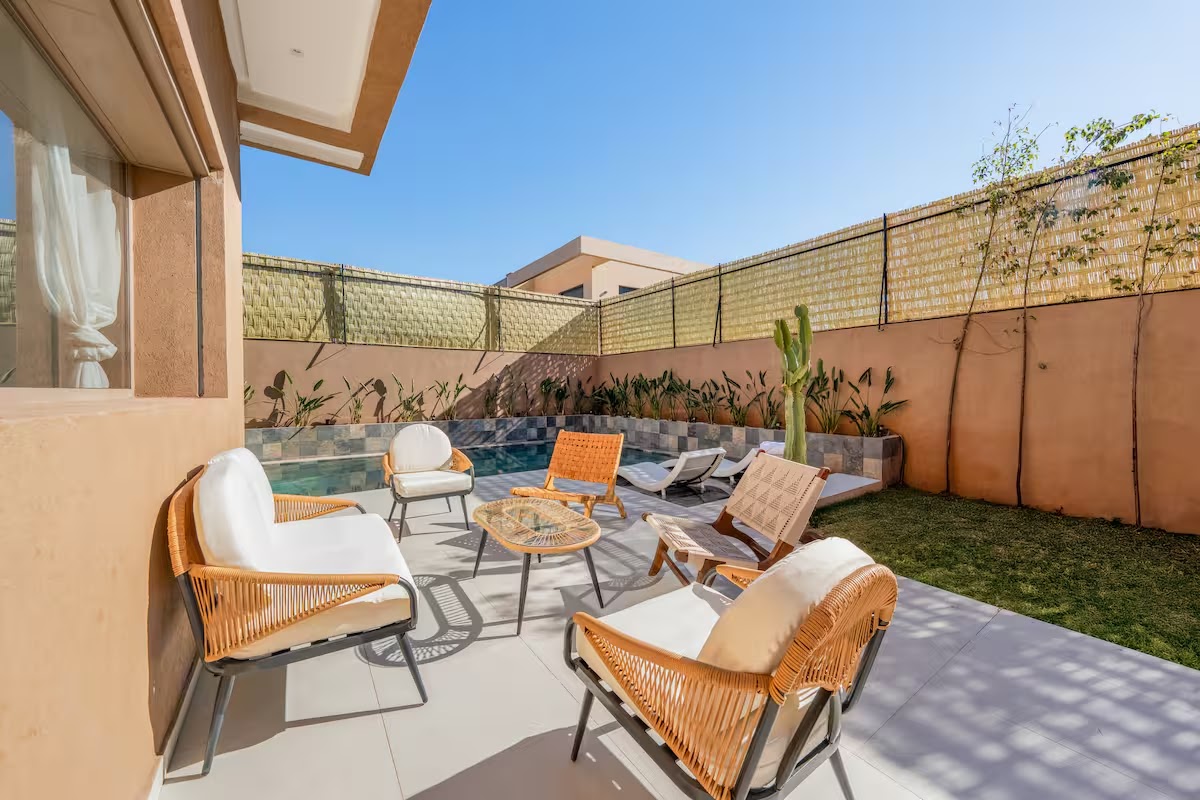 Terrasse piscine